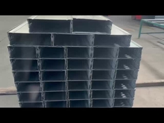 Özel elektrik kablosu yönetimi için orta boy galvanizli duvara monte kablo tepsileri