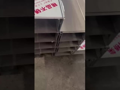 Yüksek dayanıklı paslanmaz çelik kablo tepsisi özelleştirilmiş uzunluk kolay kurulum düşük bakım