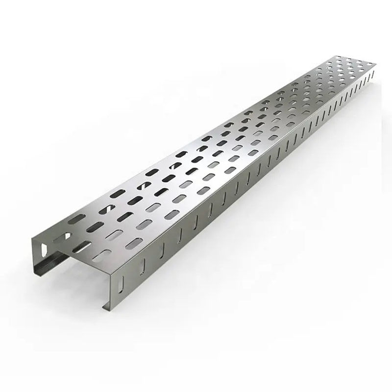 Ekstrüde Gümüş Galvanizli Çelik Kablo Tepsisi Özel Uygulamalar için Maksimum Korozyon Direnci