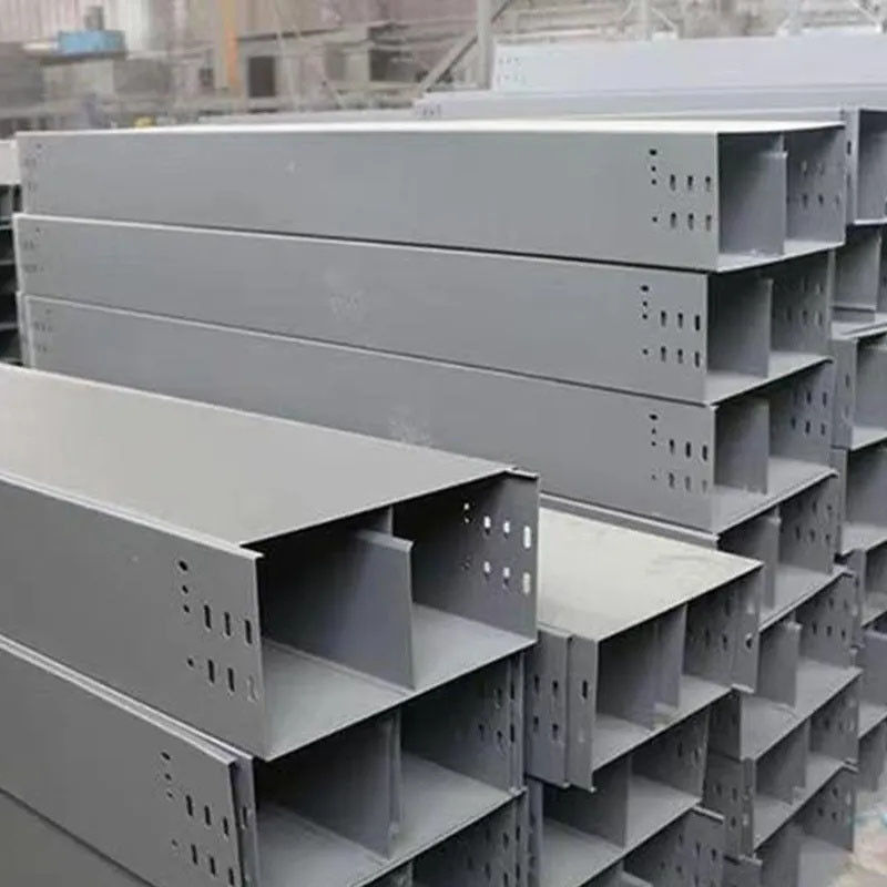 Korrozyona dayanıklı galvanize bitirme ile özelleştirilebilir çelik kablo tepsisi ISO 9001 Sertifikasyonu