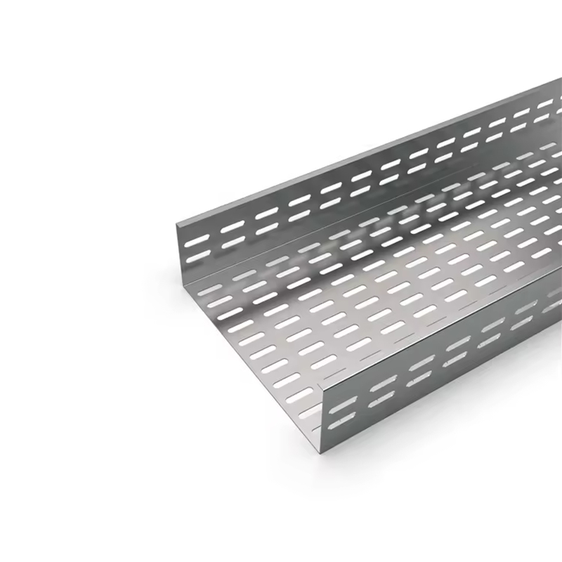 Alüminyum alaşımı yapısı ile endüstriyel ve ticari kullanım için ISO9001 sertifikalı galvanizli çelik kablo tepsisi