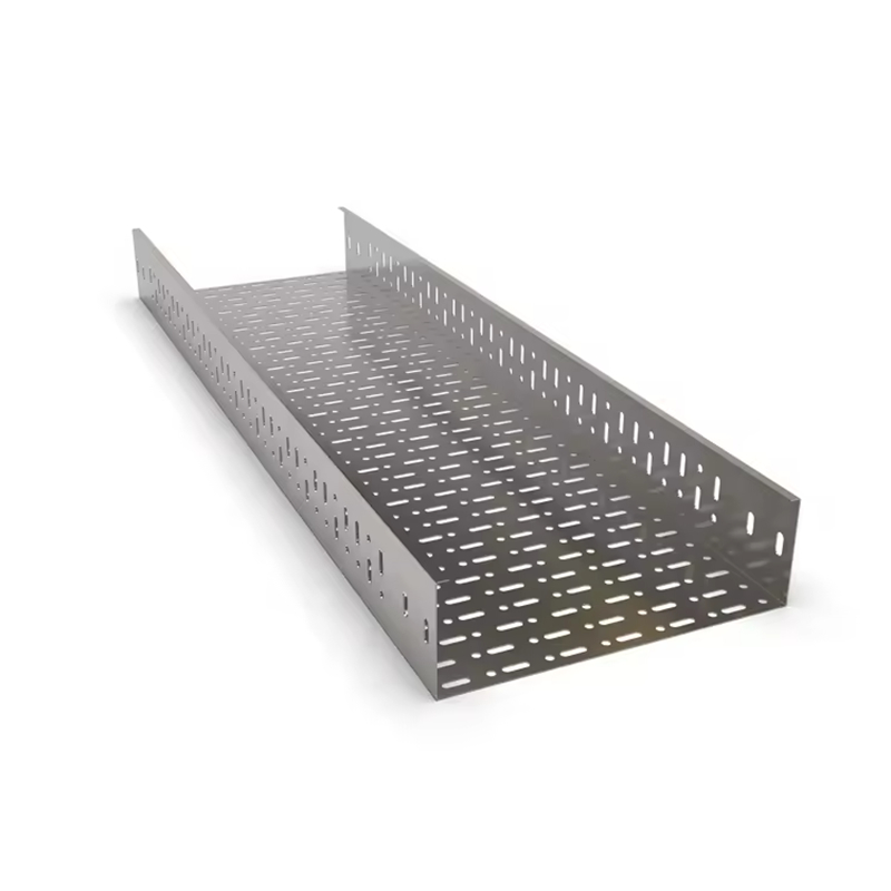 Alüminyum alaşımı yapısı ile endüstriyel ve ticari kullanım için ISO9001 sertifikalı galvanizli çelik kablo tepsisi